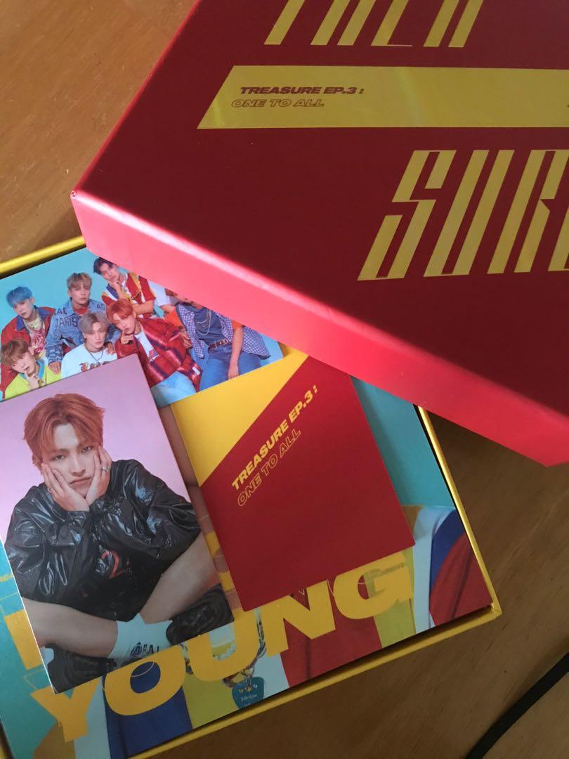 Ateez Treasure Ep 3 One To All Album Illusion Version Hobbies Toys Memorabilia Collectibles K Wave On Carousell
