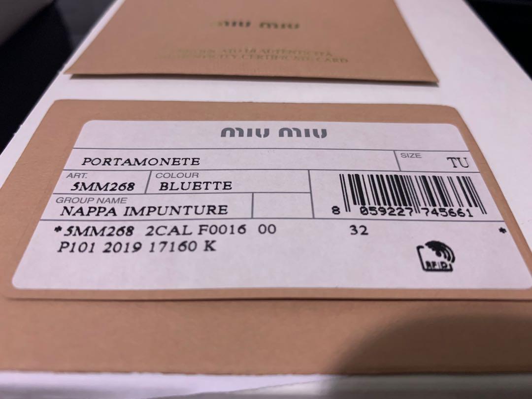 Portamonete miu miu online