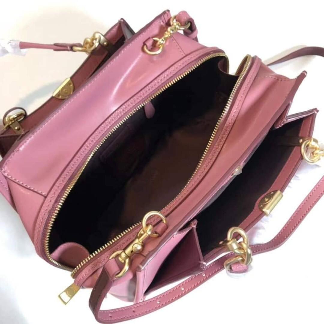 Authentic Coach F31633 Dreamer 36 with Rivets Pink Women s Fashion Bags Wallets Purses Pouches on Carousell