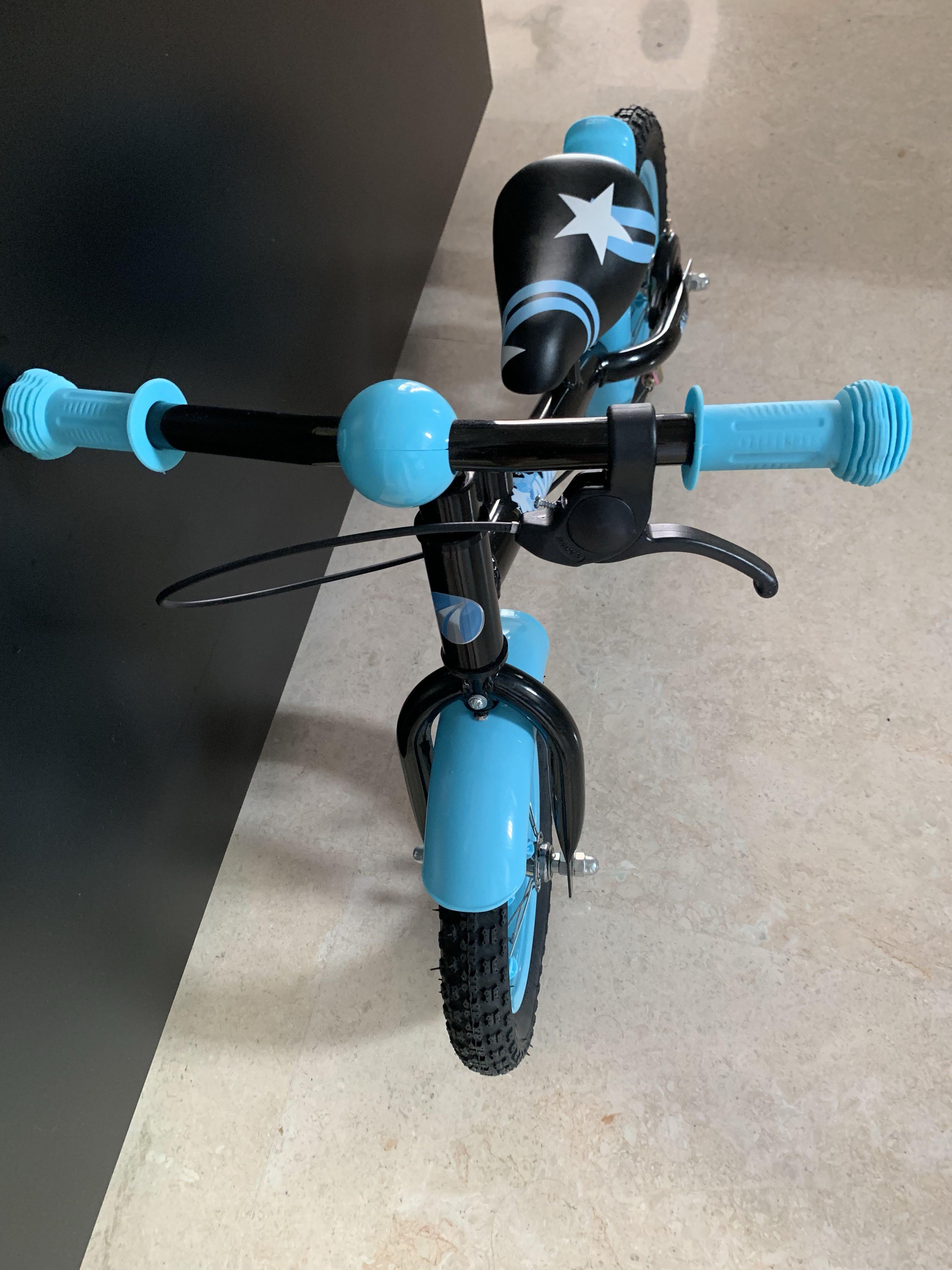 Avigo 12 Inch Airtyre Premium Walking Bike Blue Babies Kids Infant Playtime on Carousell