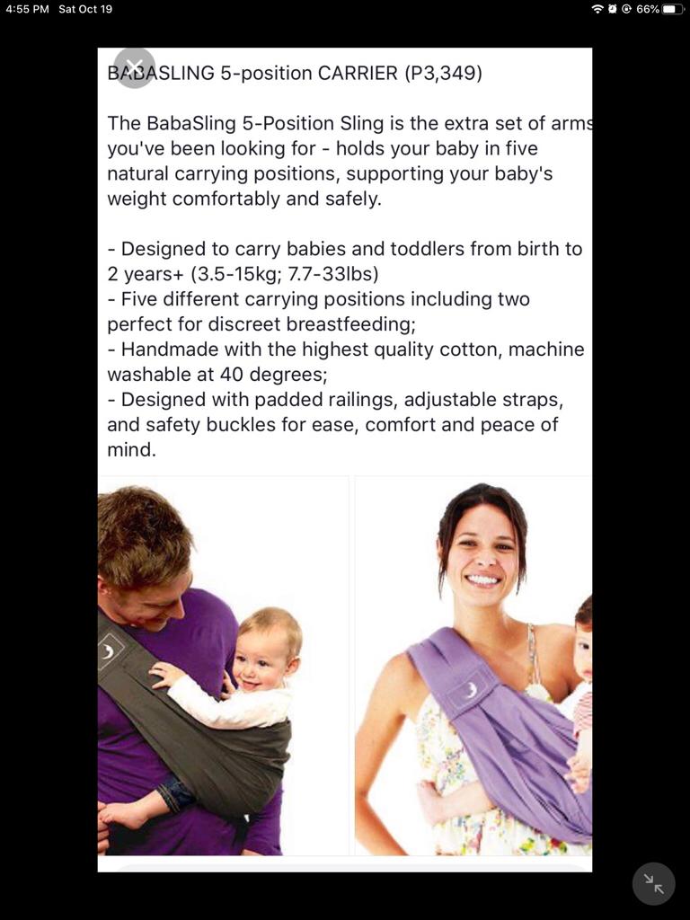 mother care sling