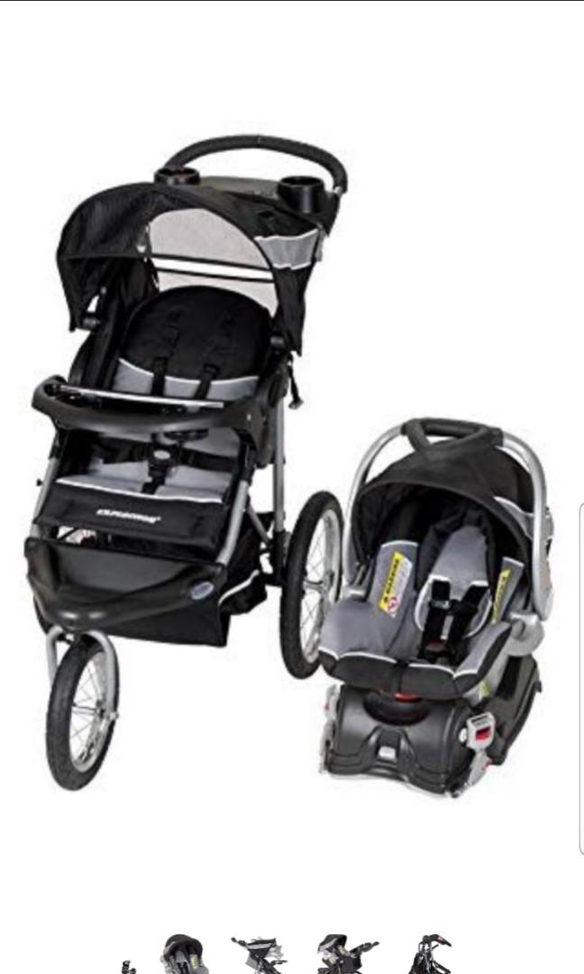 running stroller with car seat