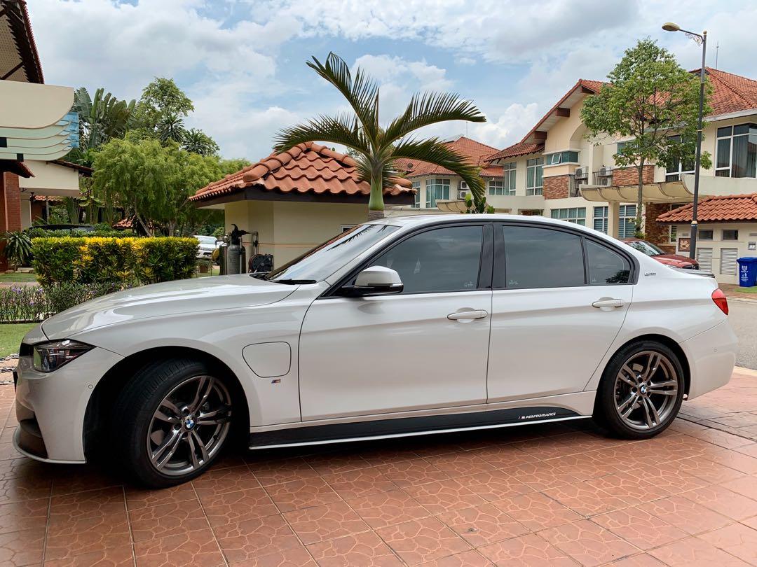 BMW 330e 2017 M Performance body kit, Cars, Cars for Sale on Carousell