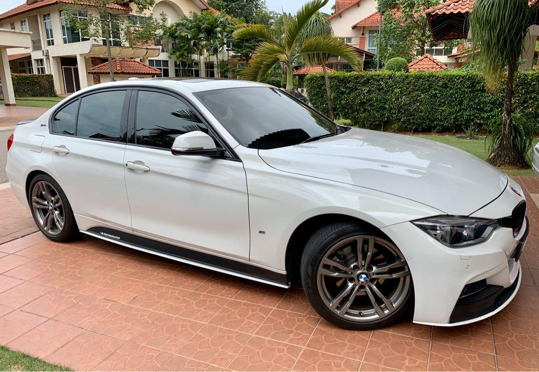 BMW 330e 2017 M Performance body kit, Cars, Cars for Sale on Carousell