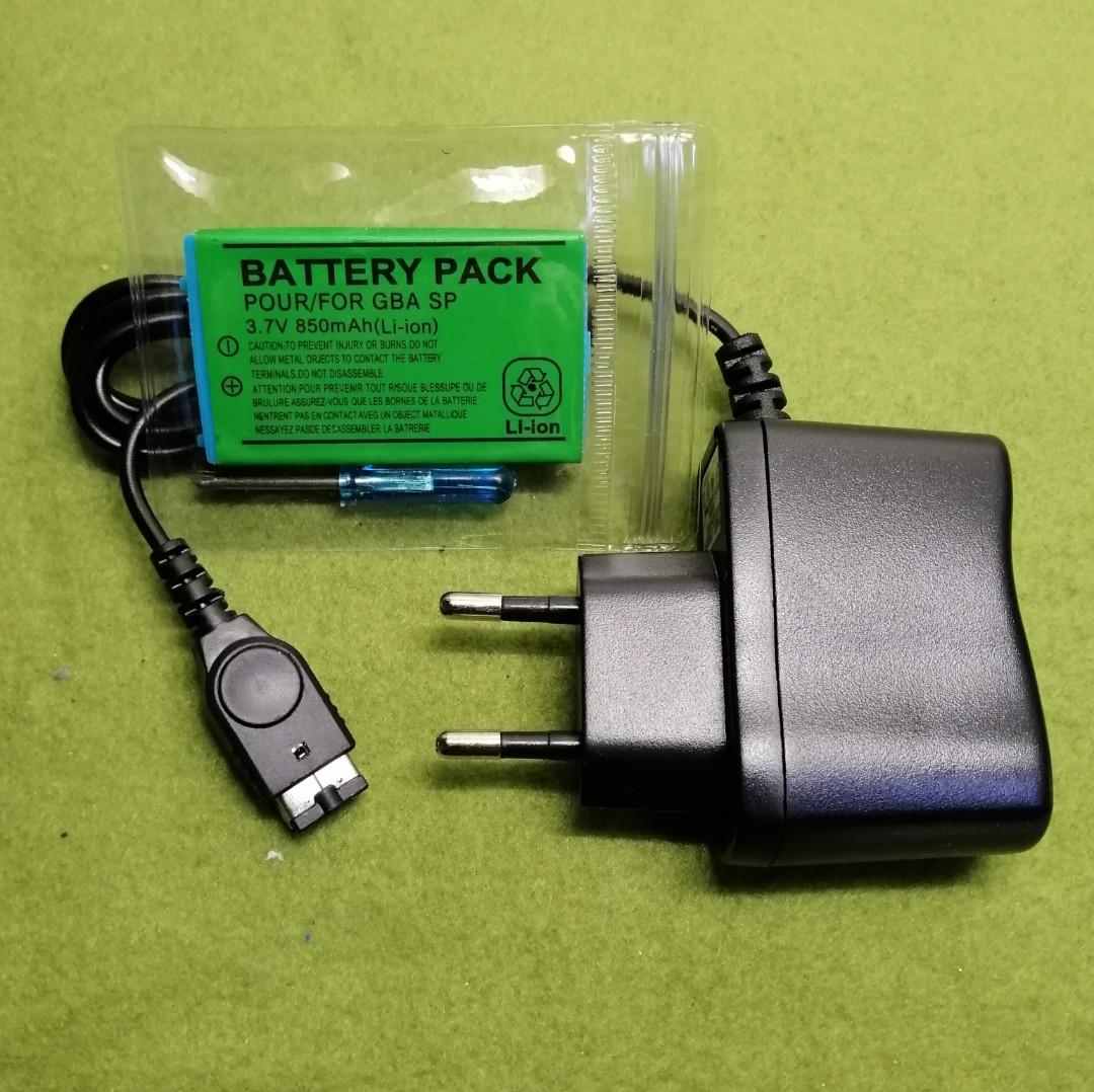 Bn Gameboy Advance Sp Charger Battery Package Toys Games