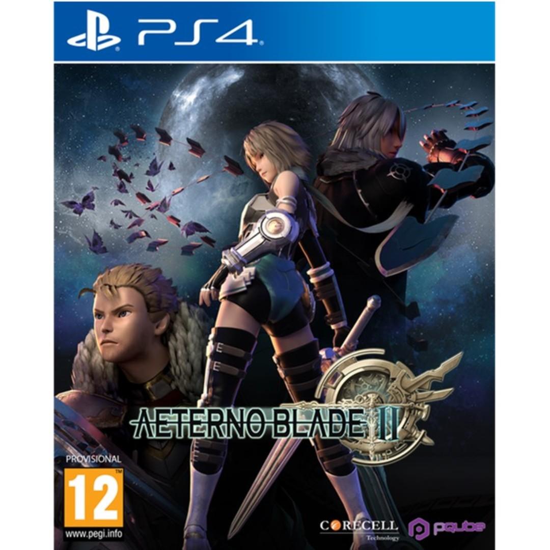Bnib Ps4 Aeterno Blade Ii R2 Toys Games Video Gaming Video Games On Carousell