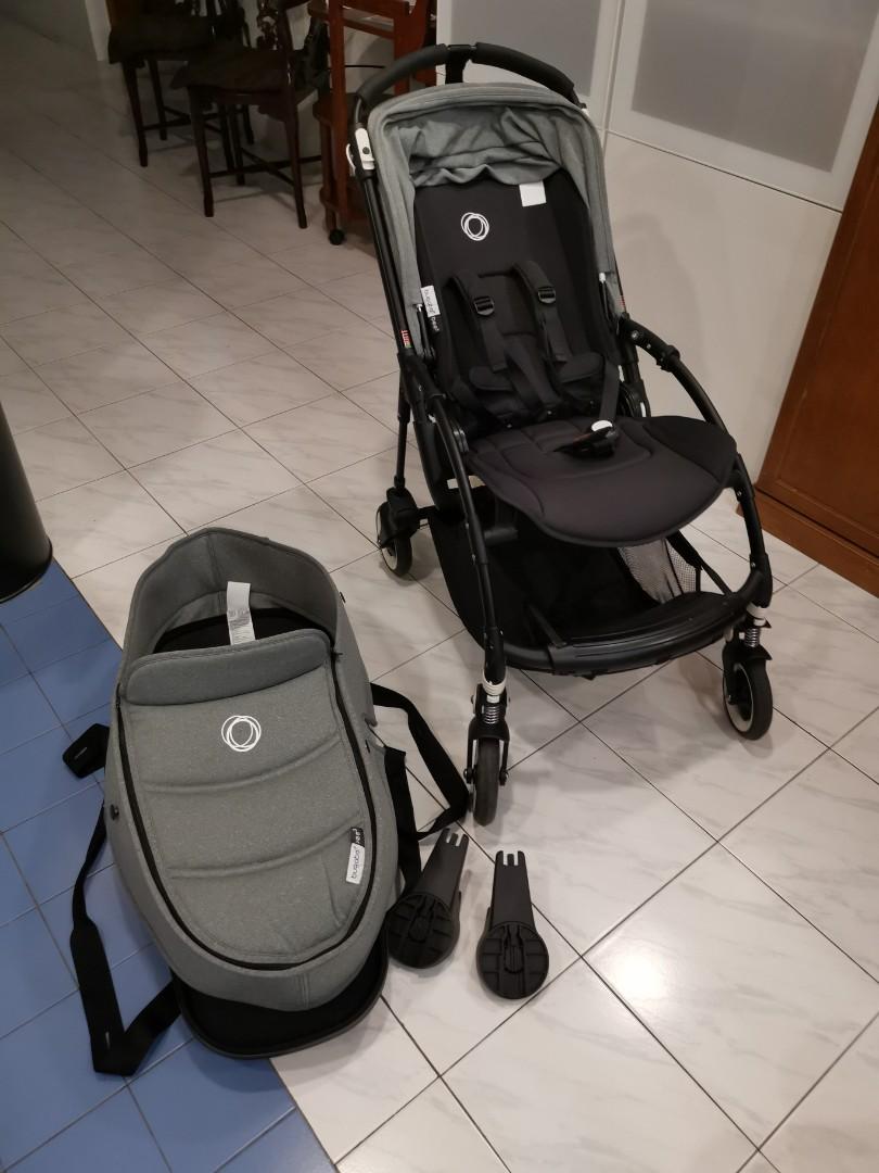 Bugaboo bee 3 stroller and baby carrier for sale