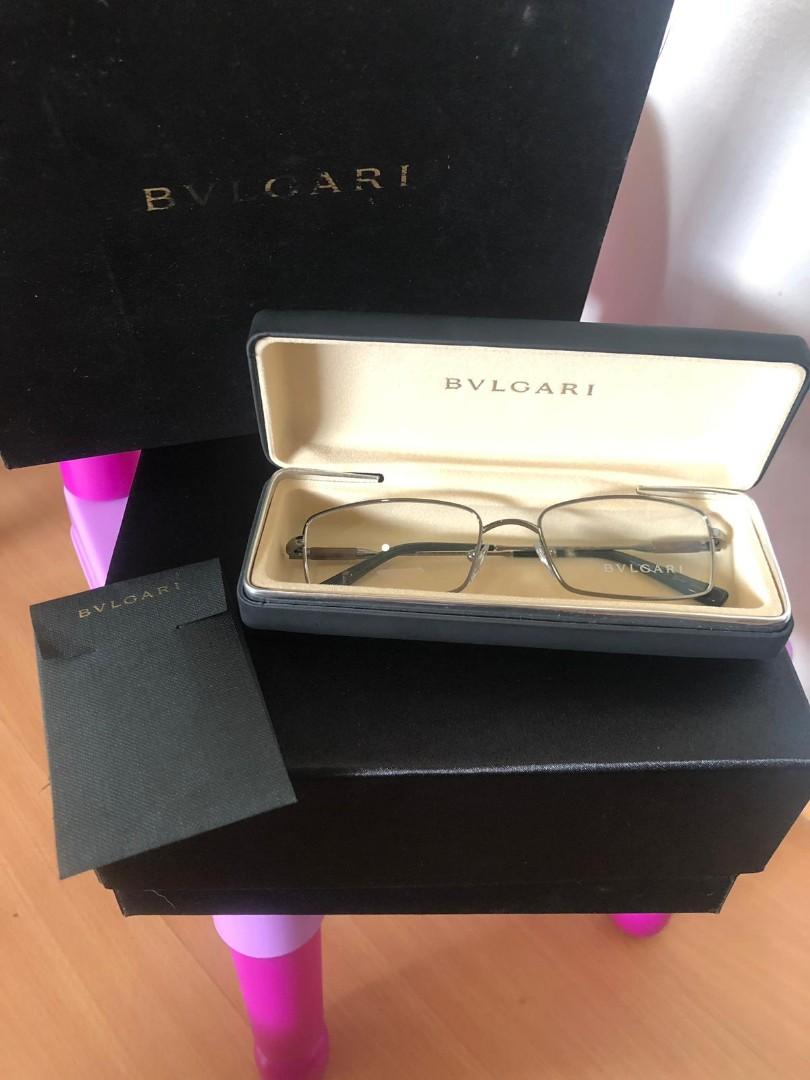 bvlgari gold plated glasses