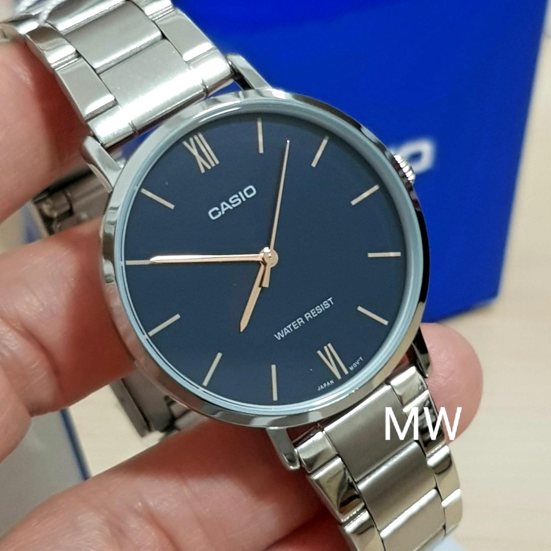 Casio Quartz MTPVT01D MTPVT01D Analog Men'S Watch, Men's Fashion