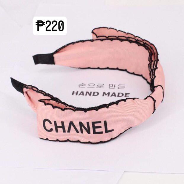 Chanel Inspired Headband Women S Fashion Accessories Hair Accessories On Carousell Shop the chanel handbag collection at neiman marcus. chanel inspired headband women s