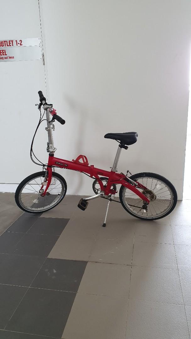 Dahon Folding Bike Red Bicycles Pmds Bicycles Others On Carousell