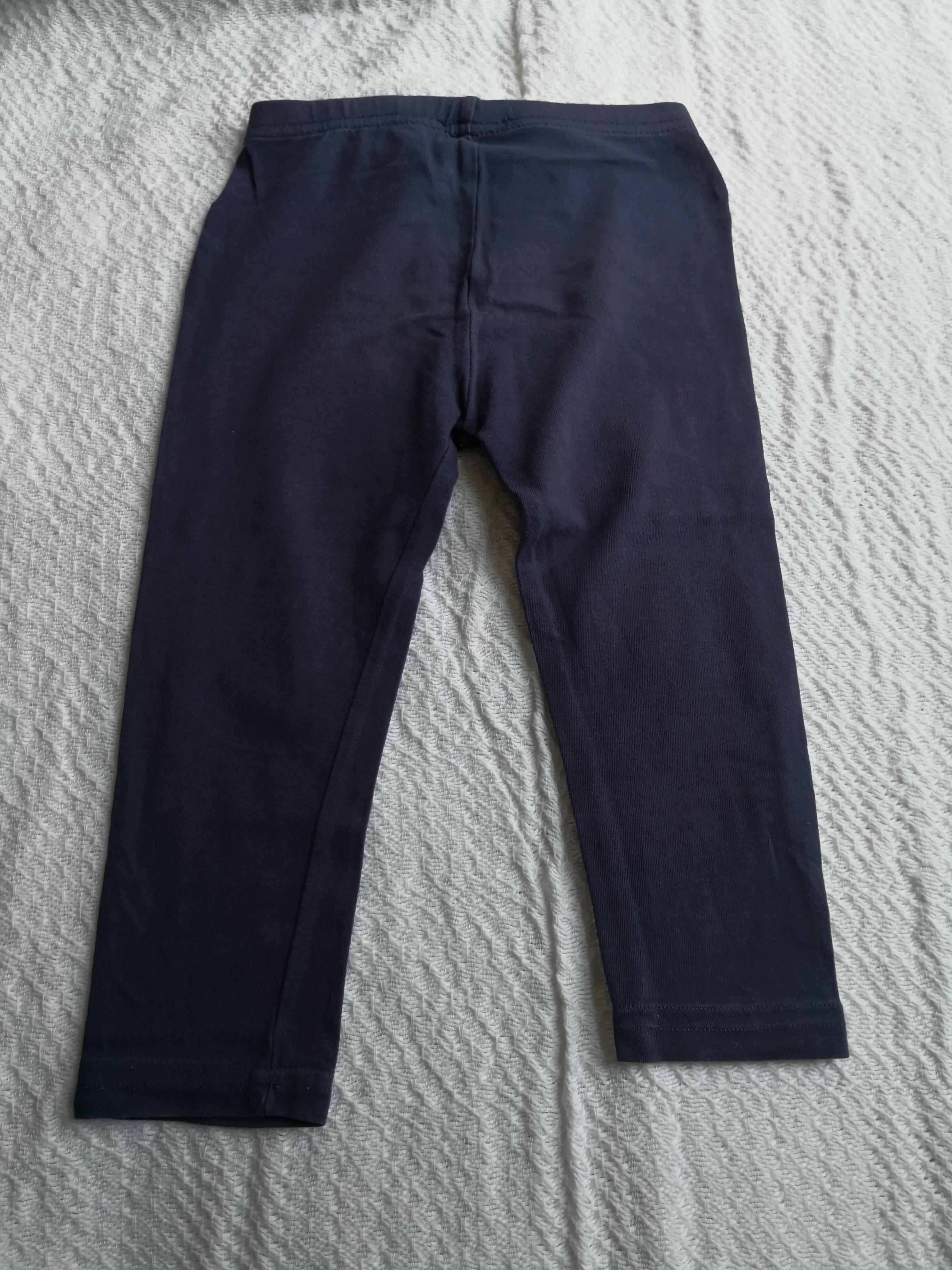 Debenhams Bluezoo Navy Blue Leggings for kids Preloved Babies Kids Babies Kids Fashion on Carousell