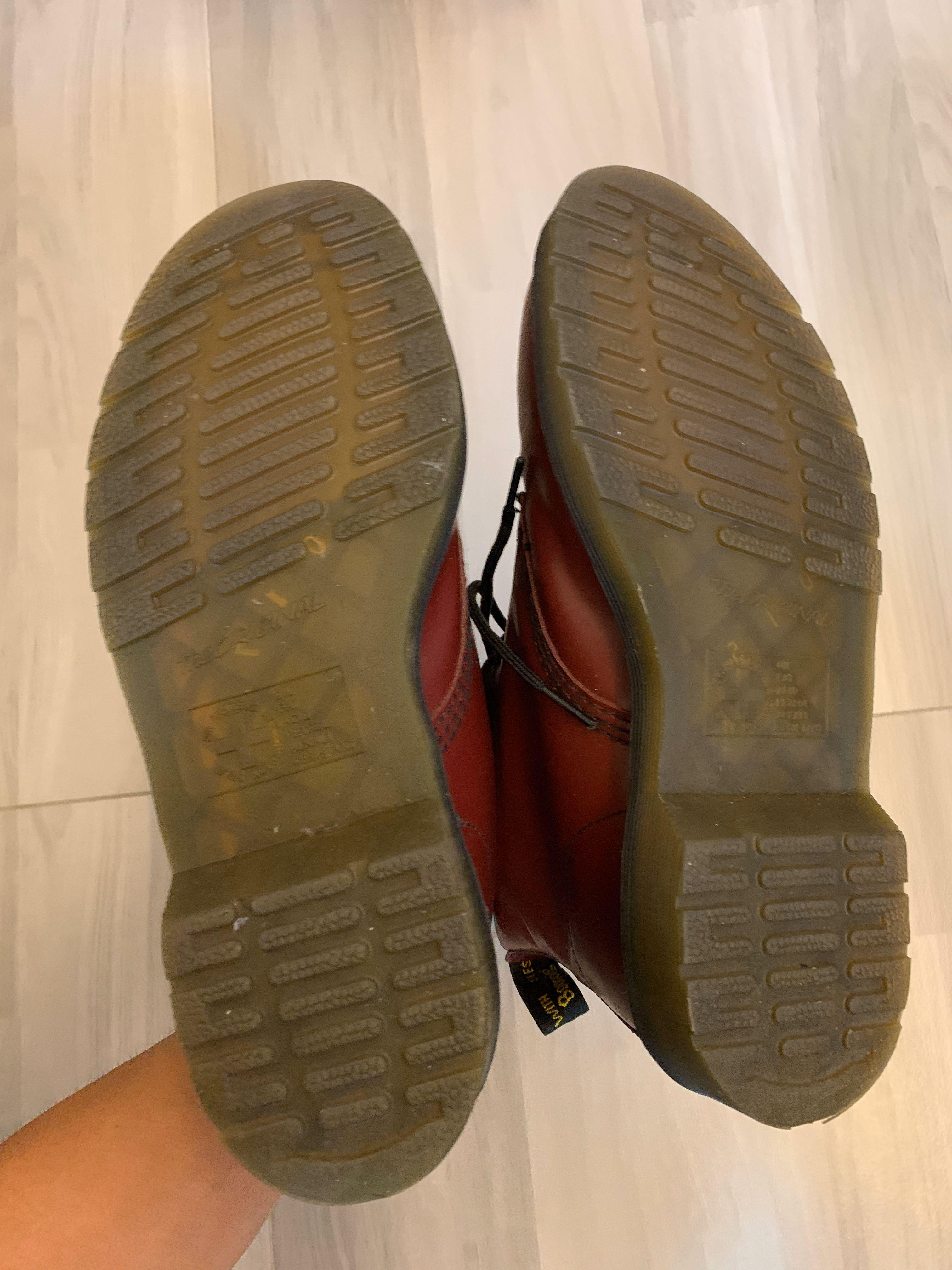 Dr. Martens AW005 Cherry Red Rouge Carousell