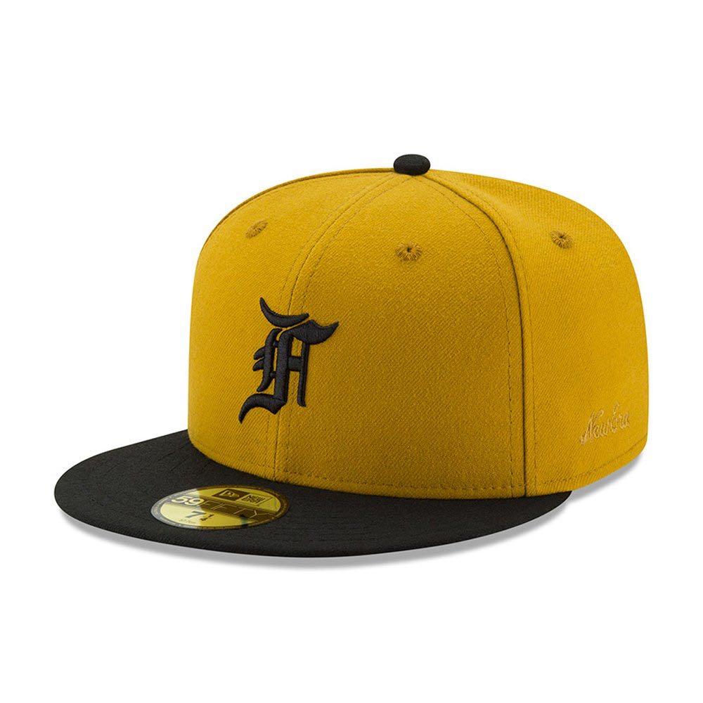 Fear Of God New Era Fitted Cap Gold (Fifth Collection), Men's ...