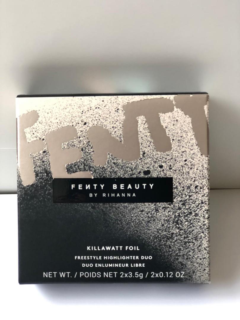 fenty beauty by rihanna killawatt foil freestyle highlighter duo