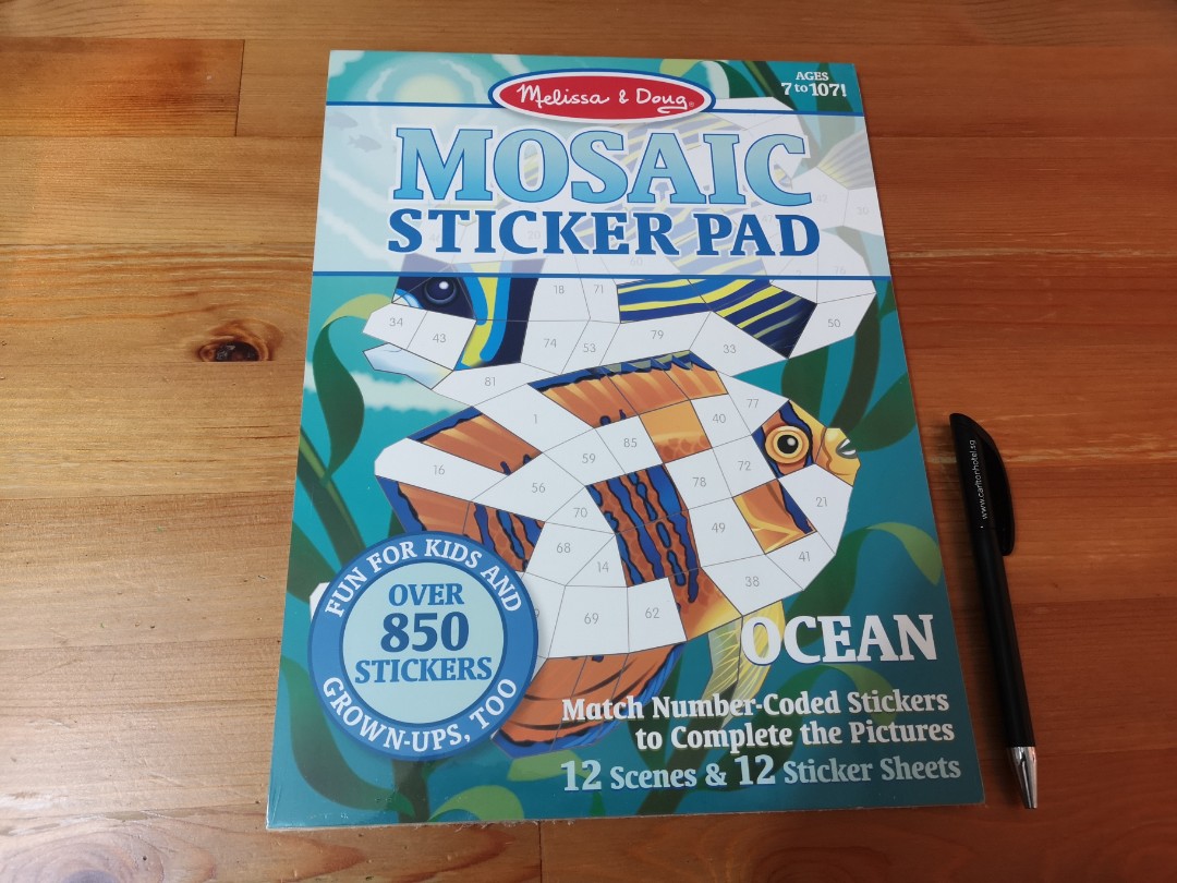 Melissa & Doug Mosaic Ocean Sticker Pad
