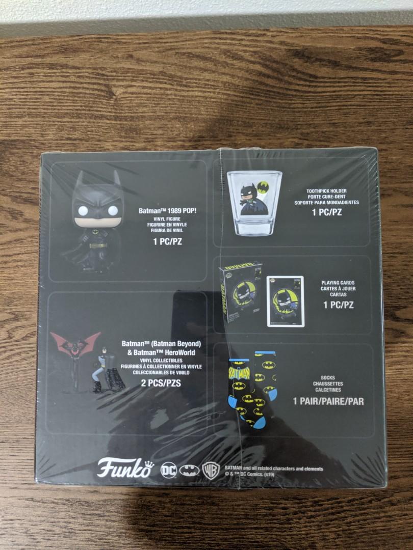 funko dc comics batman 80th collectors box