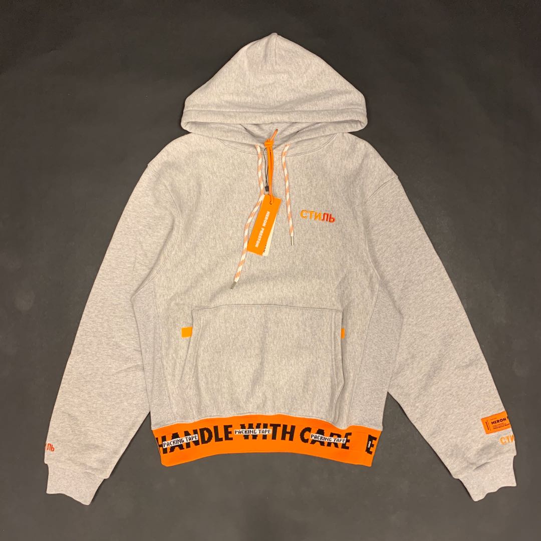 yeezy orange hoodie
