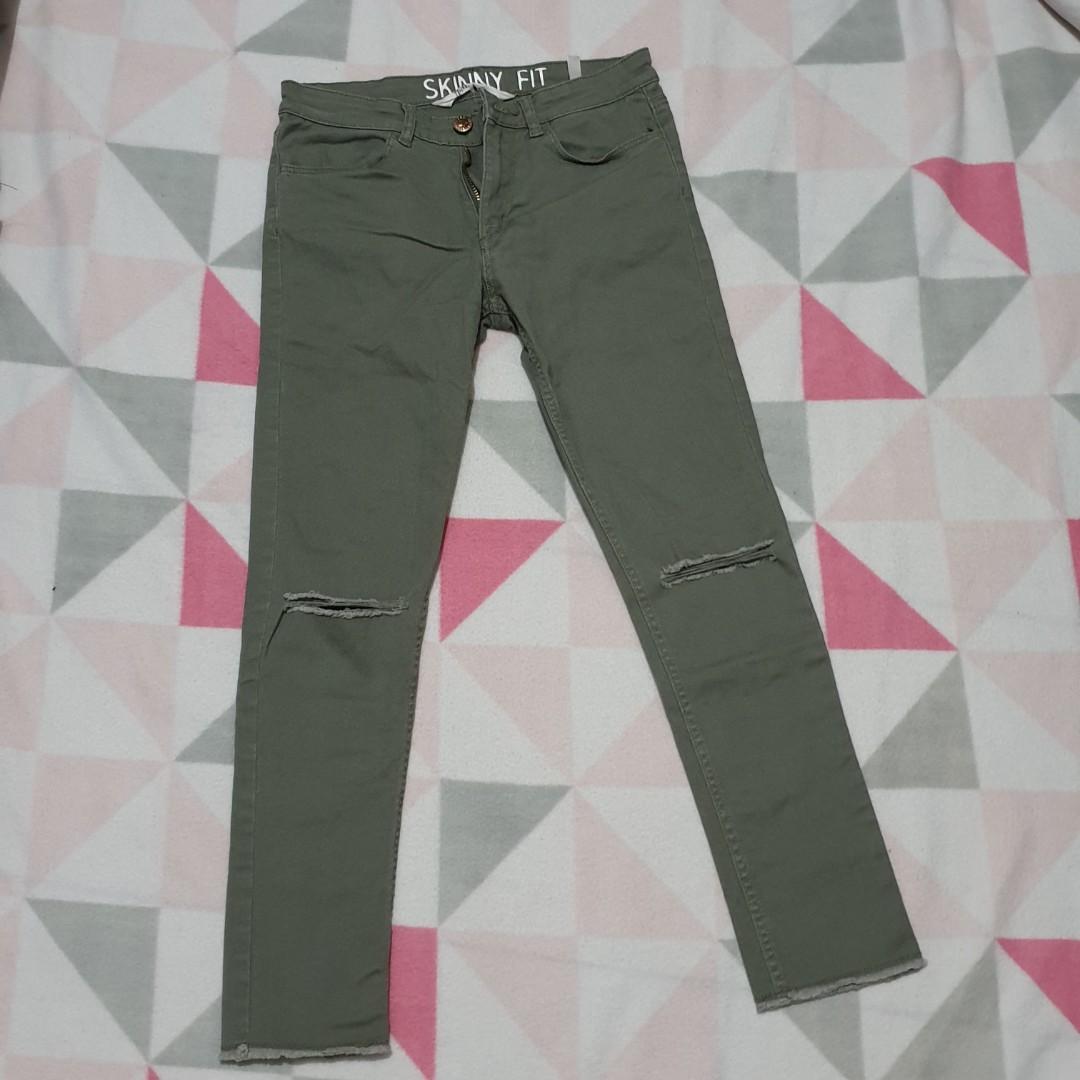 skinny fit pants womens