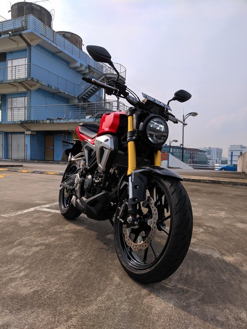 honda cb 150 r 2018