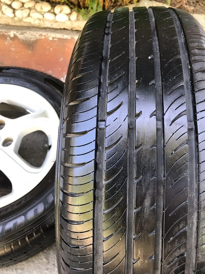 Honda civic 2007 mags (Category: Mags and Tires) located in Binan City. Submitted by finders_market (Listing ID 257618458, Image 2). Description: 195/65 R15 dunlop tires 15” inch mags.