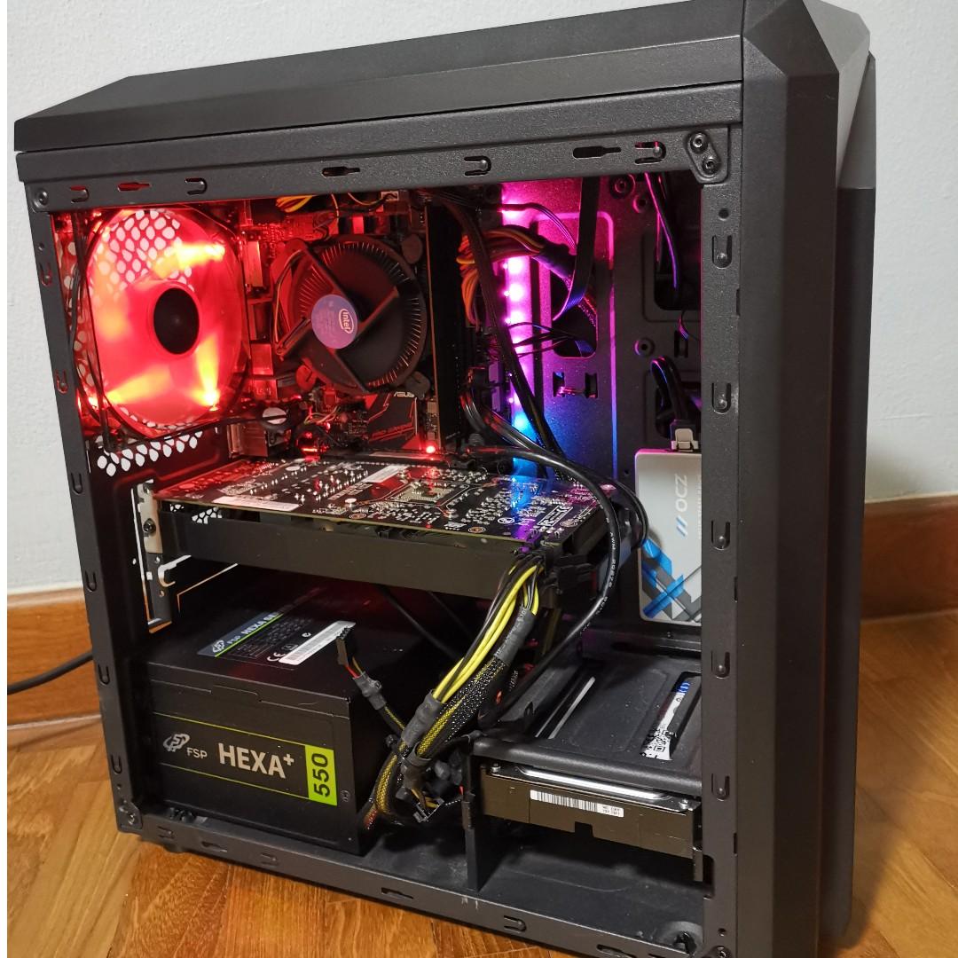 I5 6500 GTX 1060 Gaming Computer Computers Tech Parts Accessories Computer Parts on Carousell