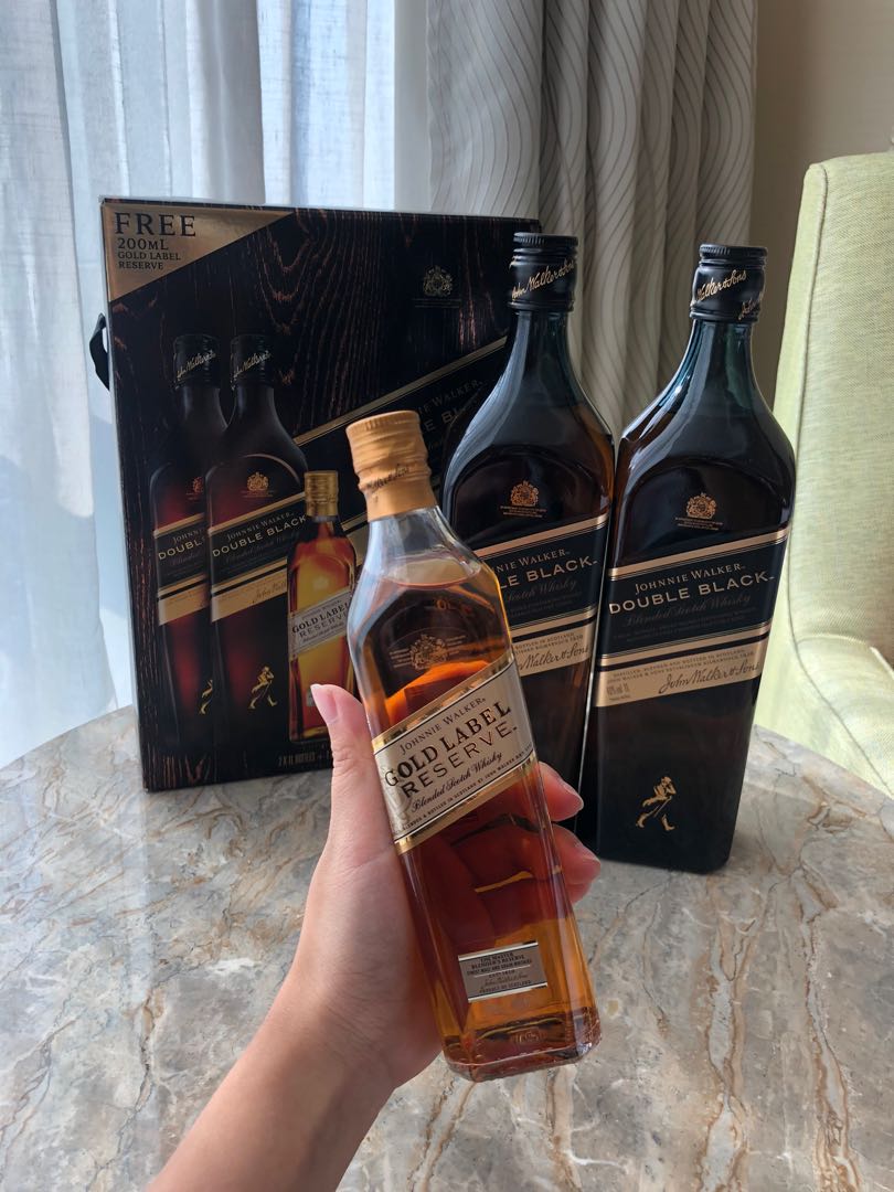 Johnnie Walker Gold Label 200ml Makanan Amp Minuman Minuman - Johnny walker gold label
