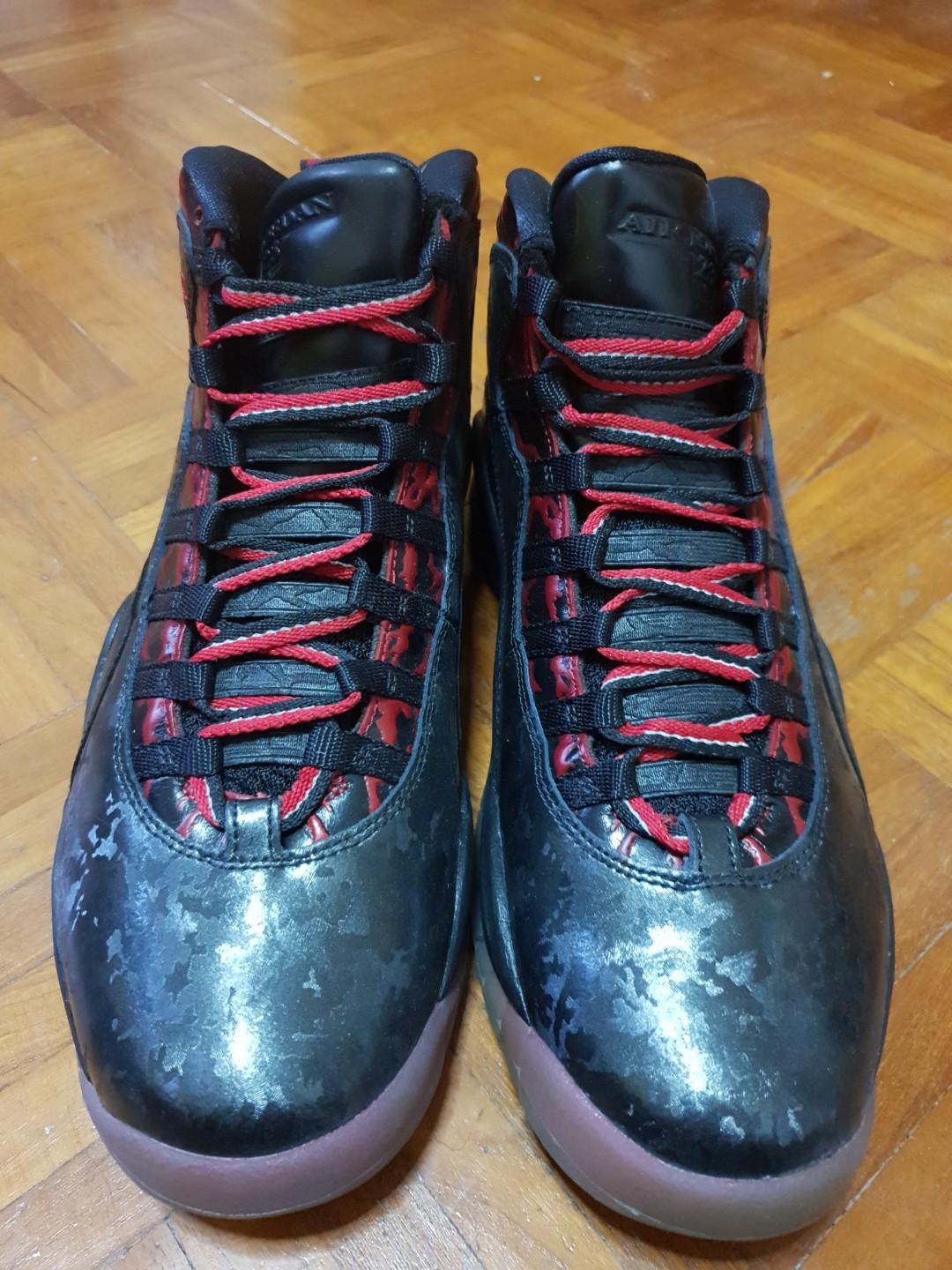 Jordan 10 Doernbecher (Category: Sneakers) located in Manila. Submitted by jungle_monkey (Listing ID 257608657, Image 1). Description: 10US BNDS Never fitted Complete with Box Able to nego Open to trade with Yeezy (Black Static) 9.5US only (other Yeezy can be disccused).