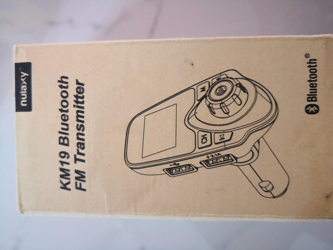 Km19 bluetooth discount fm transmitter