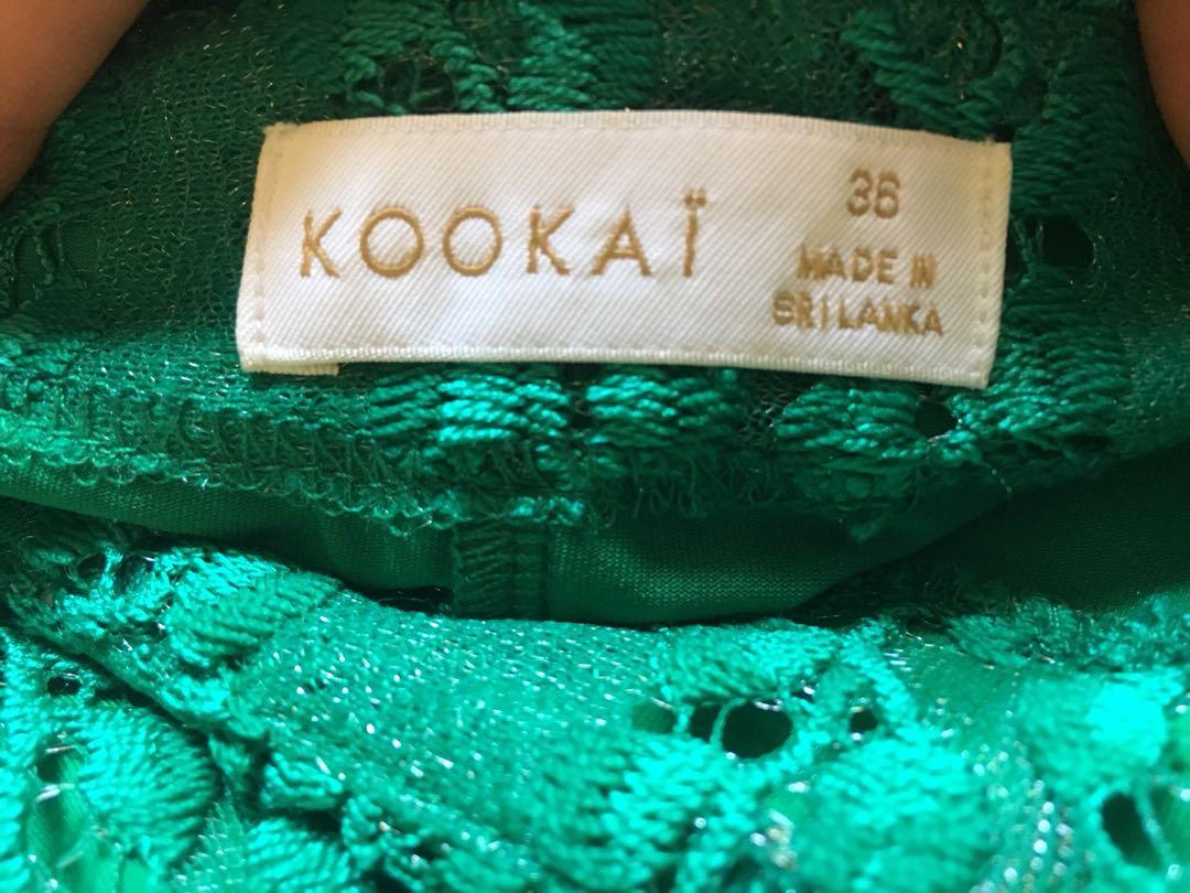 Kookai Chiquittita Midi Dress Emerald Size 36 AUS 8 Women s Fashion Clothes on Carousell