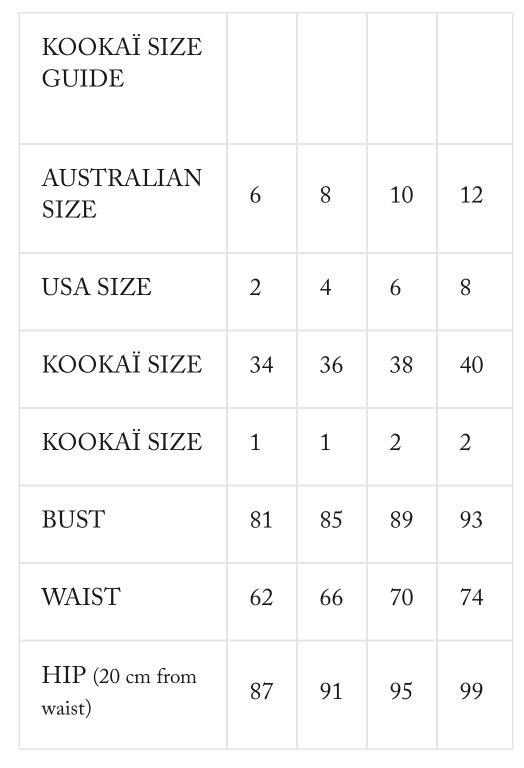 Kookai size 2 online