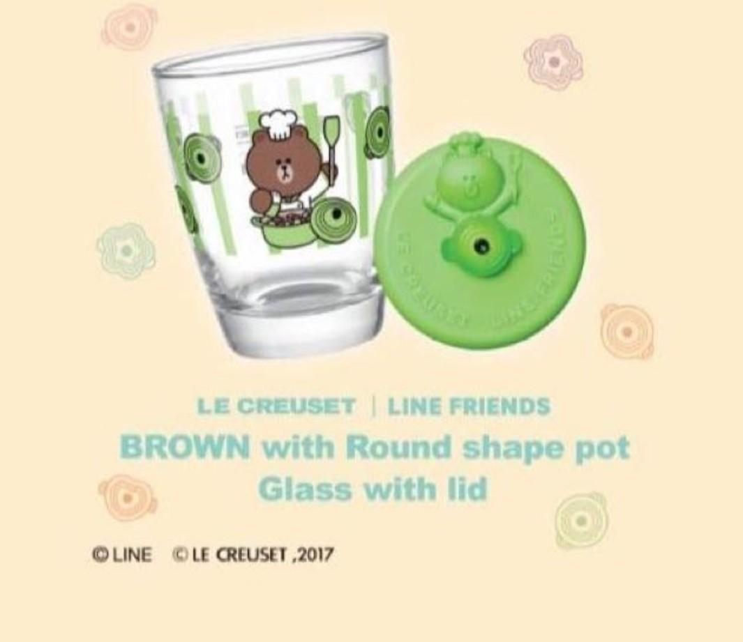 Le Creuset x Line Friends glasses, Furniture & Home Living, Kitchenware
