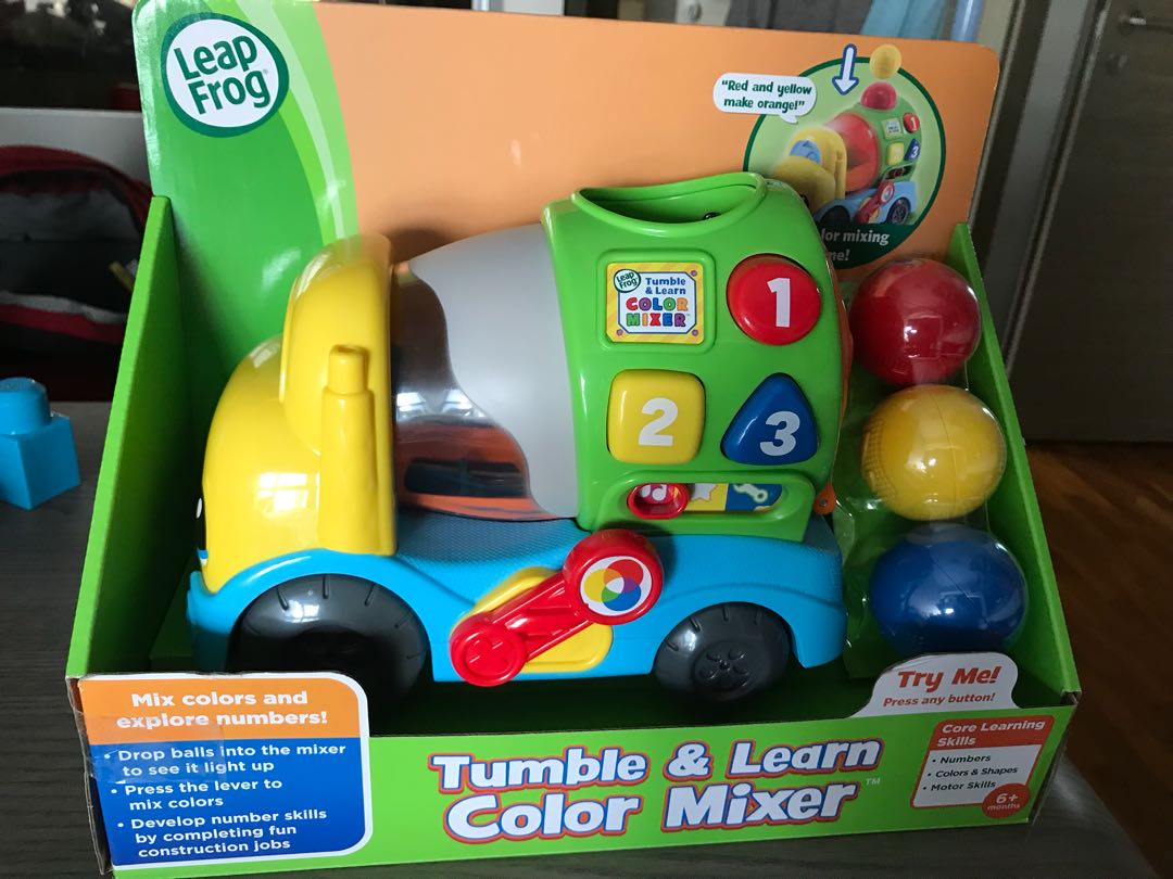 leapfrog tumble & learn color mixer