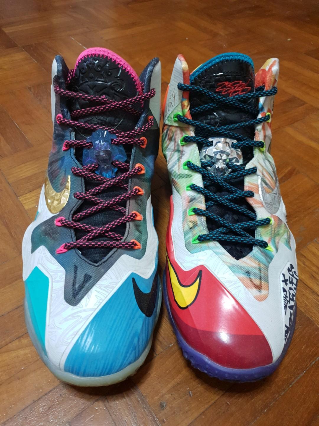 Lebron 11 (Category: Sneakers) located in Manila. Submitted by jungle_monkey (Listing ID 257609081, Image 1). Description: 10US Worn 10 times or Less Complete with Box SG release pair.