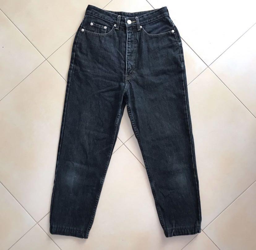 high waist mom jeans levis