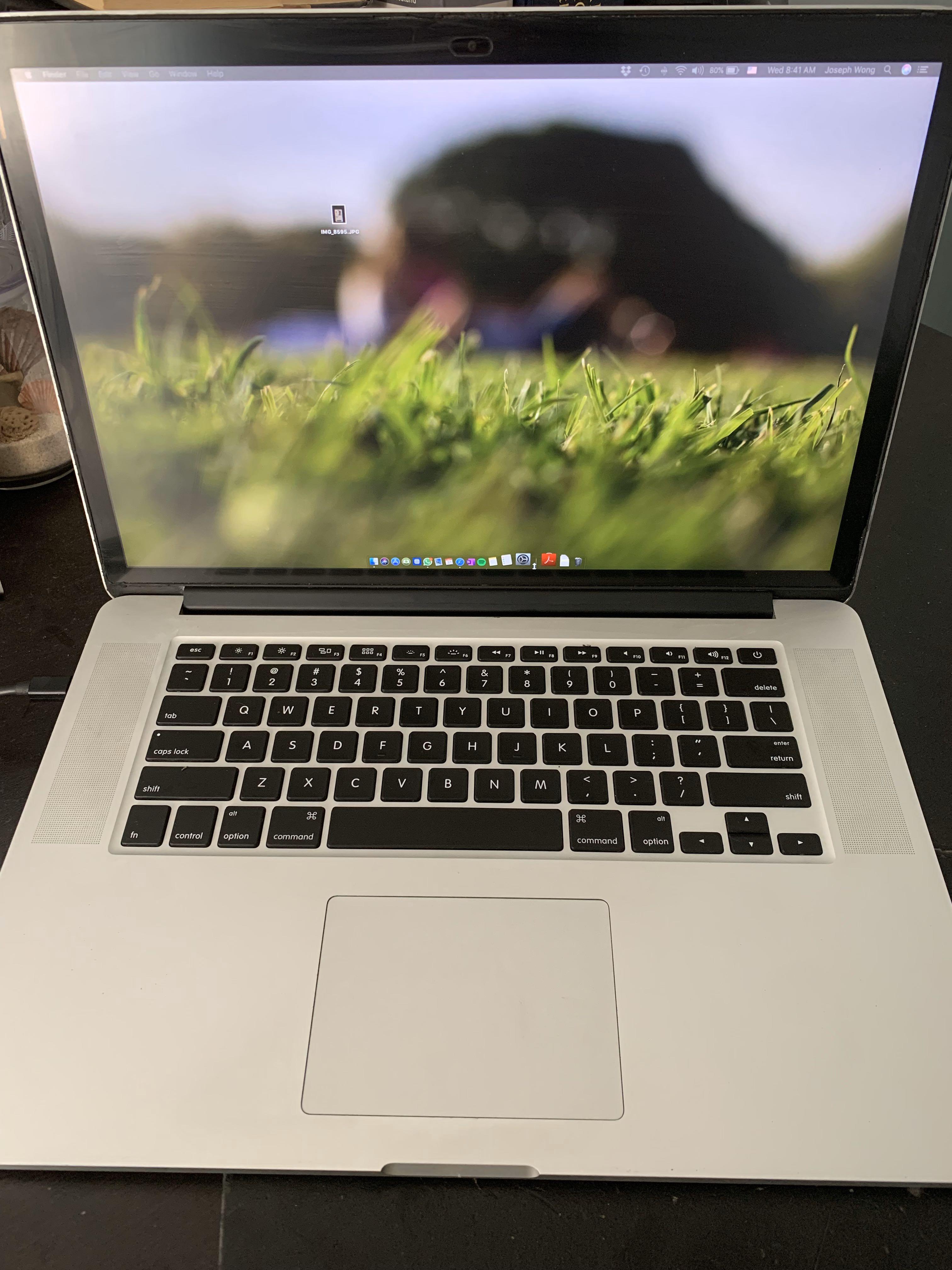 Macbook Pro Retina 15 Inch Early 13 Highest Specs Electronics Computers Laptops On Carousell
