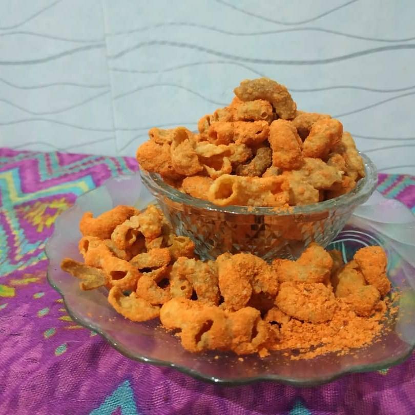 Makaroni Bocor Jajanan Makanan Ringan Snack Ciki Makanan Minuman Snek Di Carousell