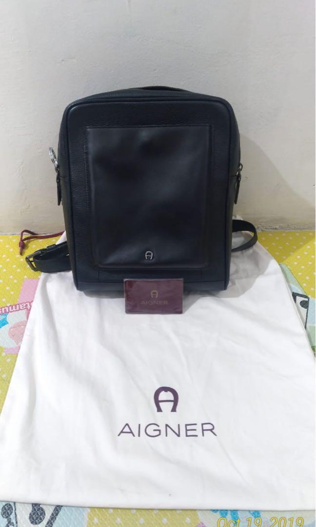 aigner messenger bag