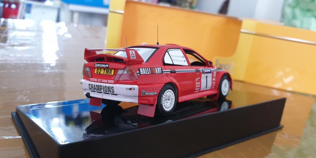 KYOSHO Mitsubishi Lancer Evolution VI TME à l'échelle 1/43 Rouge KSR43116R