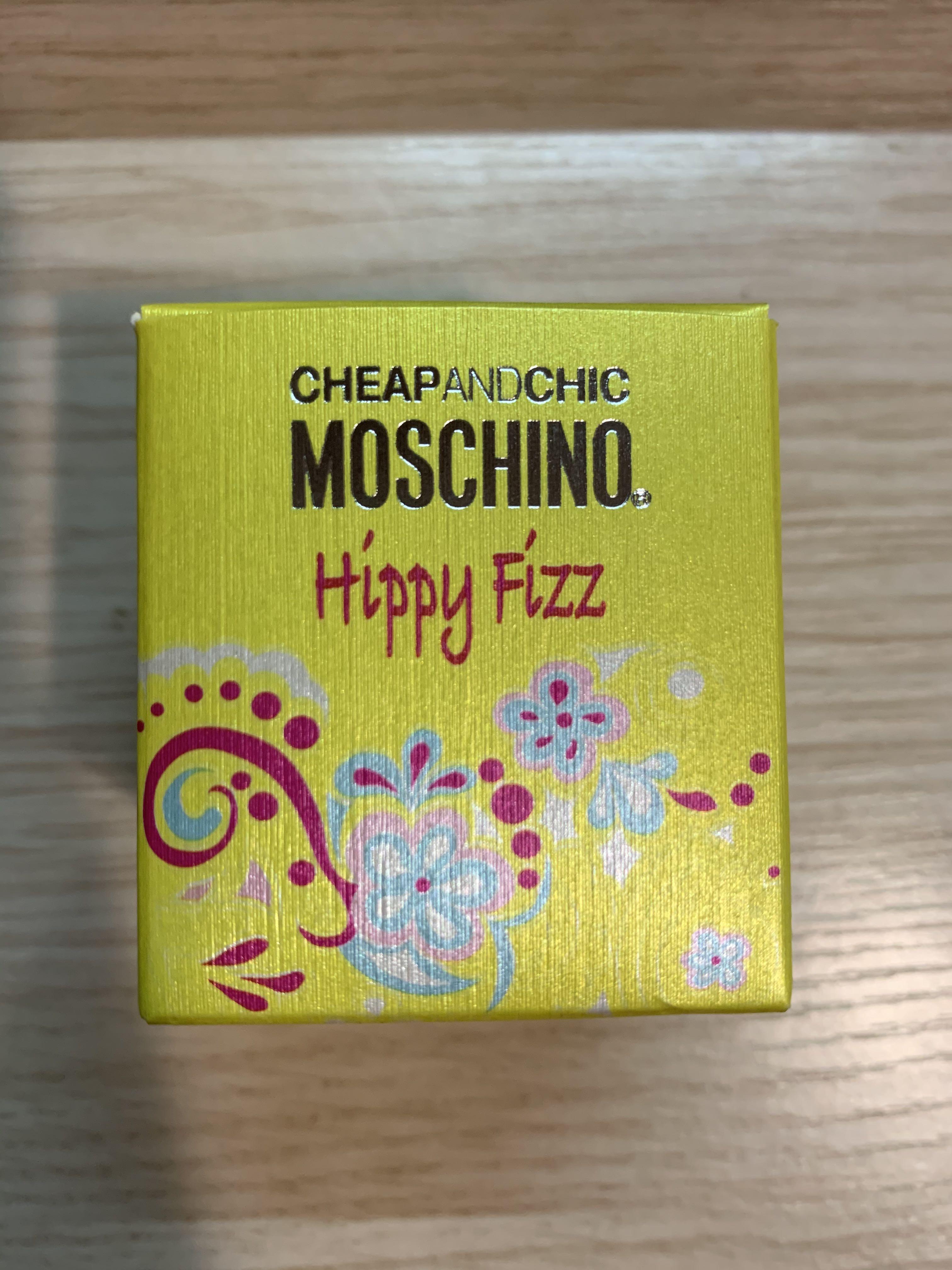 moschino perfume hippy fizz