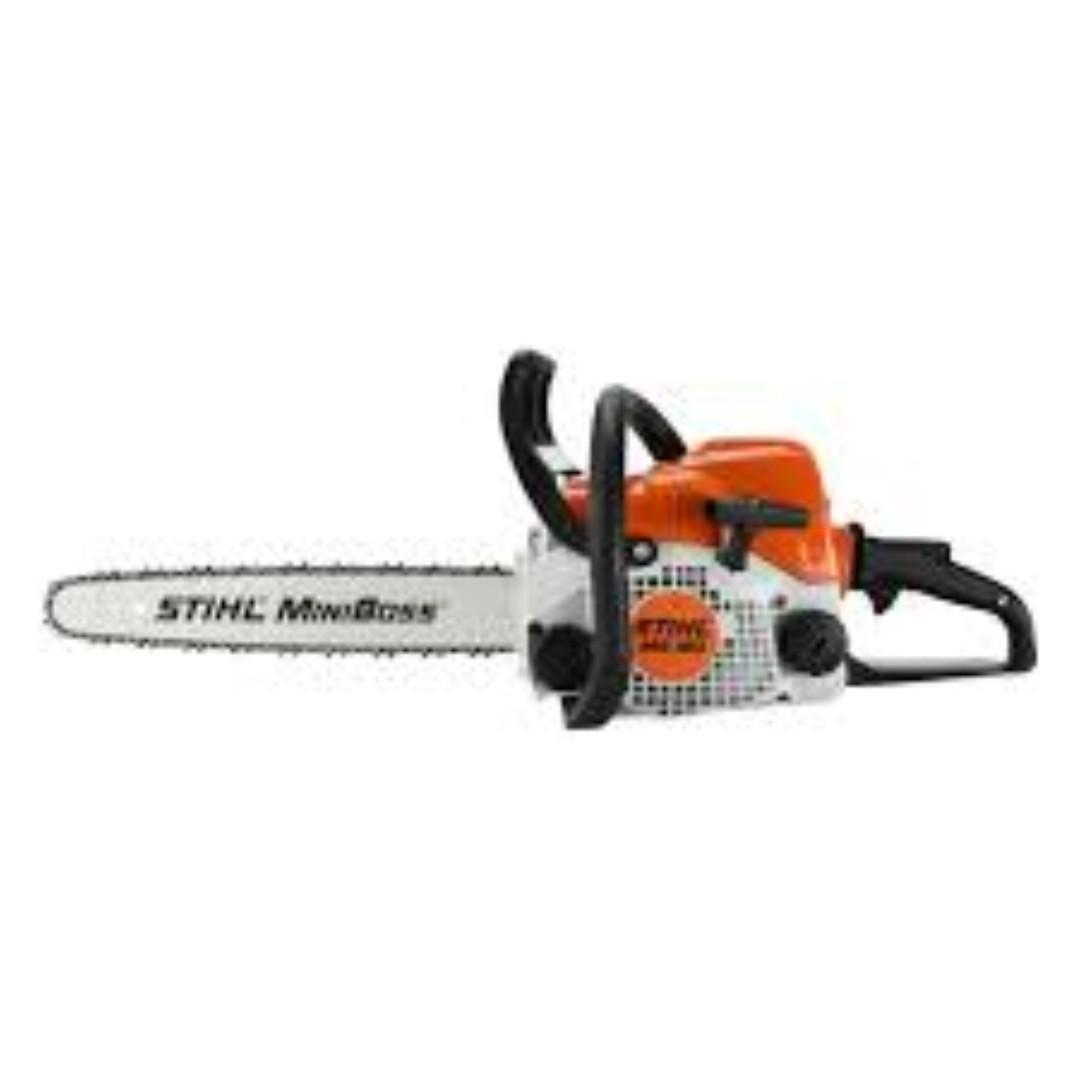 MS 180 Petrol Chain Saw (Category: Construction Tools & Equipment) located in Manila. Submitted by joeyroque09 (Listing ID 257515902, Image 1). Description: Takezo Industrial Supply 09177110098 For more inquiries please contact https://www.facebook.com/takezo.industrial Our Website: takezoindustrialsupply.com https://takezoindustrialsupply.storehub.me/ Petrol Chain Saw Model: MS 180 Home 2.0 HP 14" Price: 17142 16" Price: 17857 Contact us for mor
