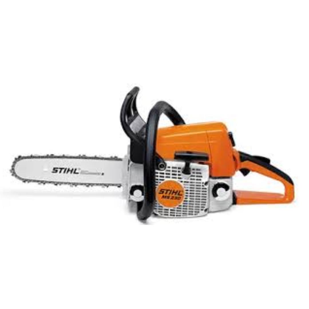 MS 230 Petrol Chain Saw (Category: Construction Tools & Equipment) located in Manila. Submitted by joeyroque09 (Listing ID 257516937, Image 2). Description: Takezo Industrial Supply 09177110098 For more inquiries please contact https://www.facebook.com/takezo.industrial Our Website: takezoindustrialsupply.com https://takezoindustrialsupply.storehub.me/ Petrol Chain Saw Model: MS 230 Farm 2.7HP 16" Price: 24285 18" Price: 24642 Contact us for more