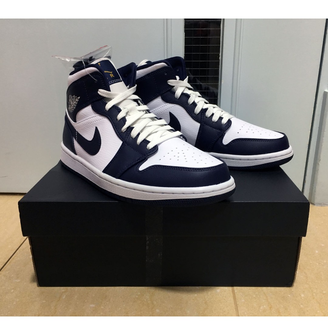 aj1 mid obsidian