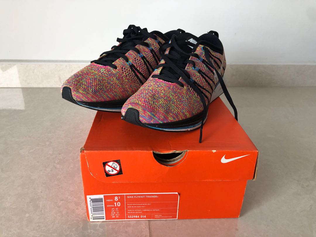 nike flyknit trainer multicolor kopen