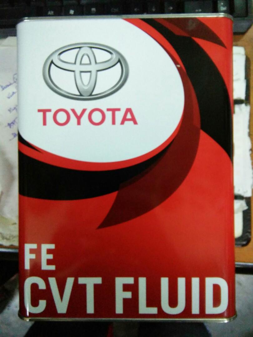 [ORIGINAL] Toyota CVT FE Auto Oil ATF (4L), Auto Accessories on Carousell
