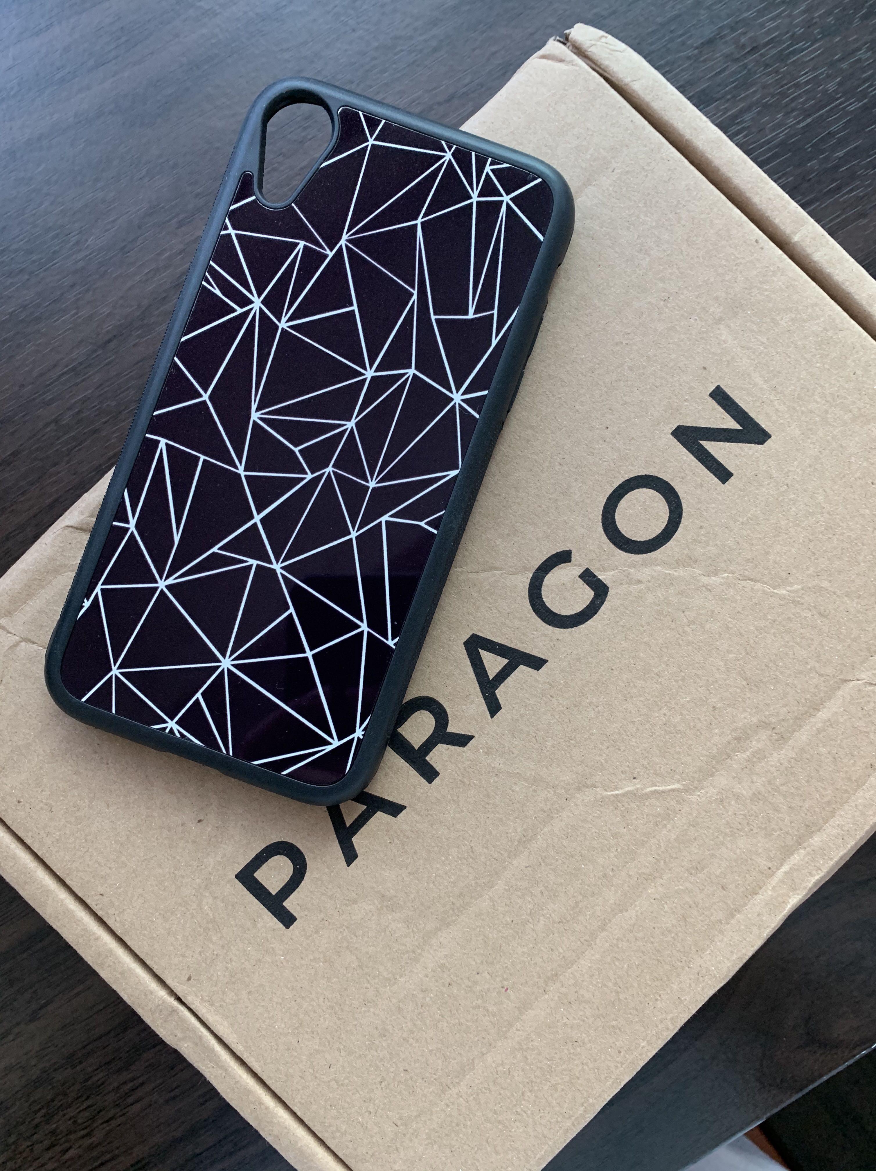 Paragon black lines armored case Iphone XR (Category: Cases & Sleeves) located in Manila. Submitted by xineflores (Listing ID 257506297, Image 1). Description: Hi! Selling this new Iphone XR case from Paragon. RFS: Decluttering - too many phone cases & planning to change phone LAST PRICE - PRICE DOWN TO 250.