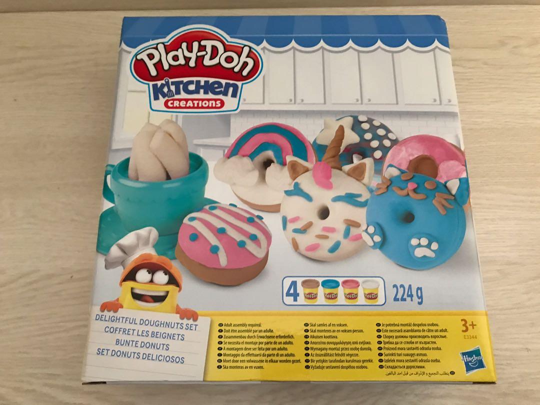 play doh kitchen creations delightful donuts