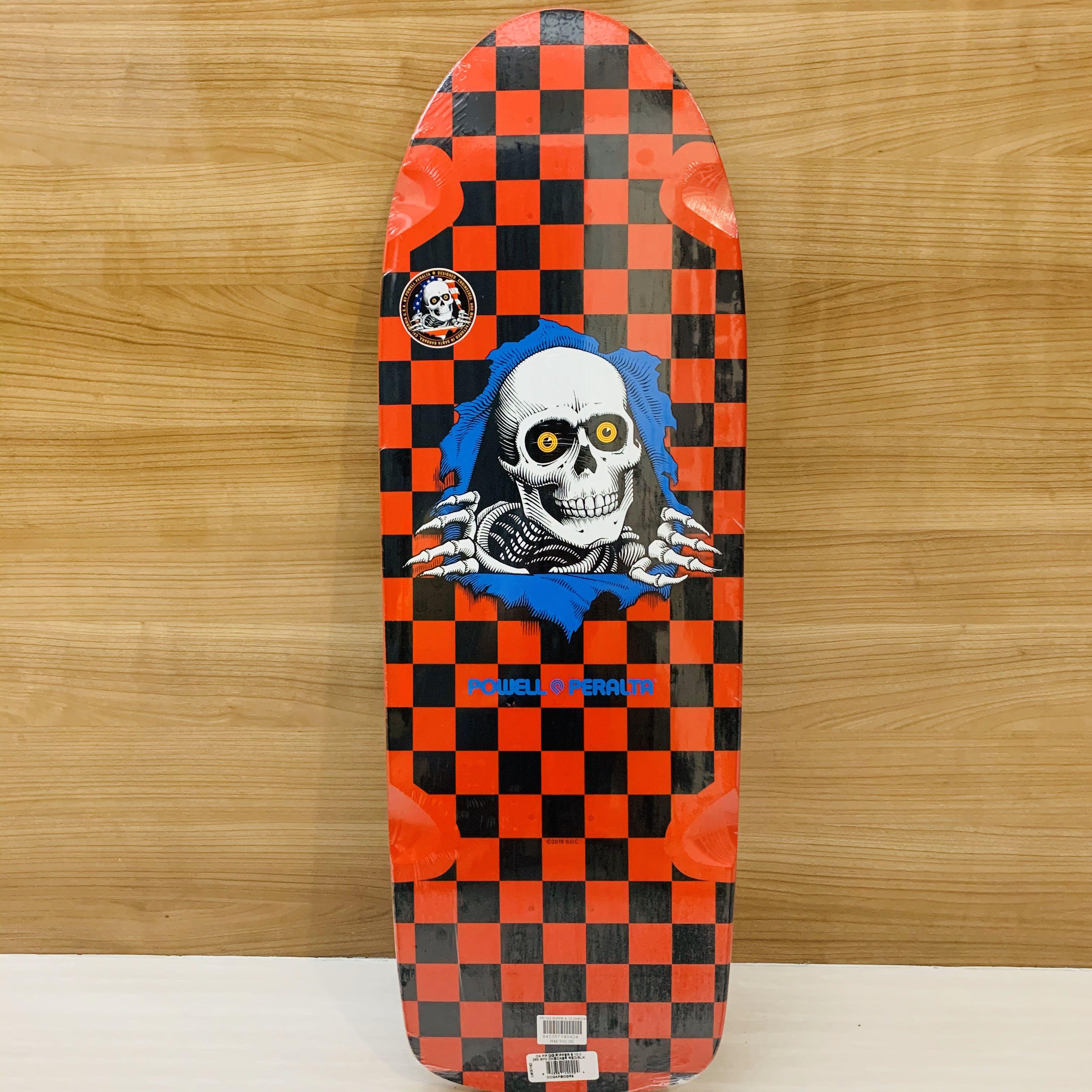 Powell Peralta Old School OG Ripper Re-Issue Deck Checker 10 x 30