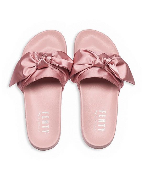 Puma fenty slides rosa store