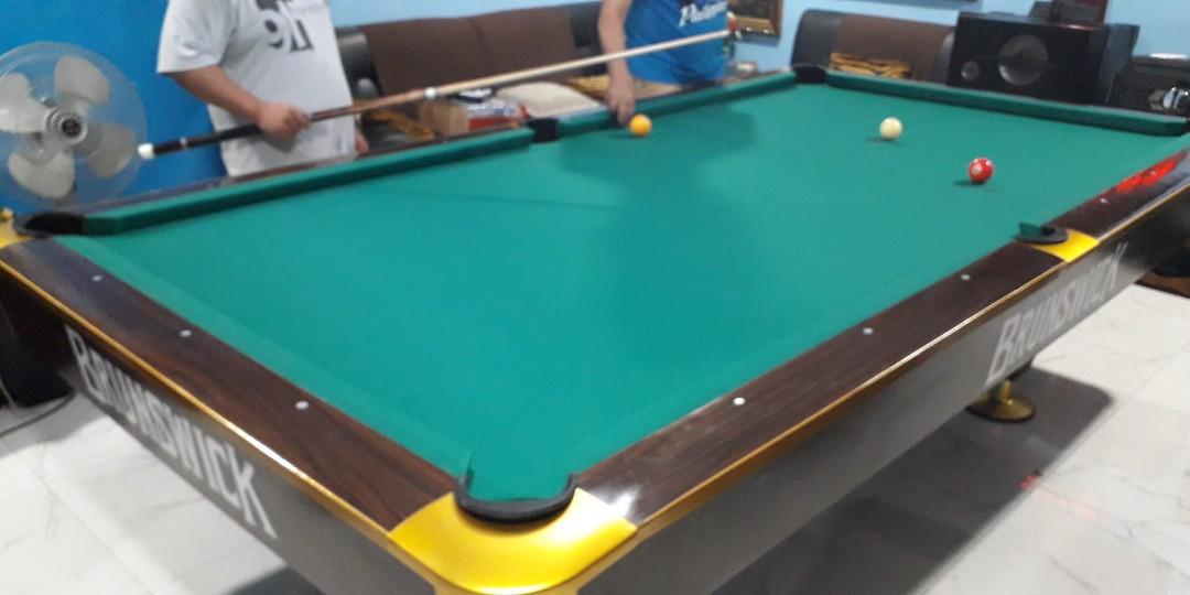 Refurbished Brunswick Standard Billiard Table For Sale, Sports
